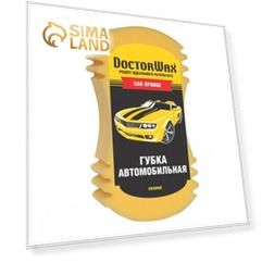 Губка Doctor Wax для мытья, 13х25х7 см DW8608