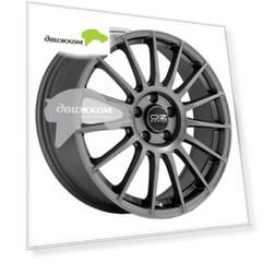 Литые диски OZ 8,5x19/5x108 ET45 D75 Superturismo LM Matt Graphite + Silver Lettering
