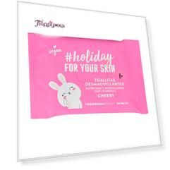 Салфетки для снятия макияжа TODOMODA HOLIDAY FOR YOUR SKIN с экстрактом вишни 10 шт