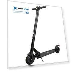 Электросамокат HIPER Stark DX650 Black 6.5" литые шины, 180 Вт мотор, 102 Втч батарея, складной, черный