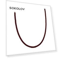 Шнур SOKOLOV из золочёного серебра