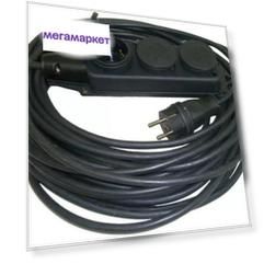 481S-4205. Удлинитель 3х50м КГ 3.7кВт IP44 розетки с защ. крышкой