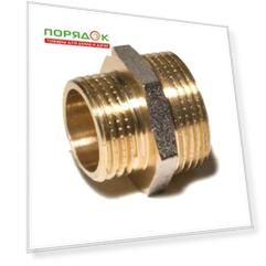 Бочонок 1/2"х1" 1/4, латунь, Frap