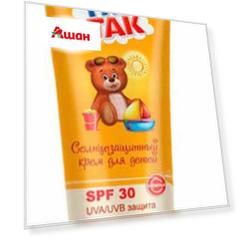 Крем «Тик-Так» солнцезащитный детский SPF30, 55 мл