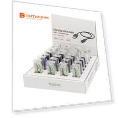 Кабель HAMA H-187244, Lightning (m) - USB (m), 0.75м, MFI, ассорти [00187244]