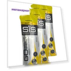 Изотонический гель SiS Go Isotonic Energy, 3 x 60 мл, pineapple