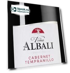 Вино Felix Solis Vina Albali Cabernet Tempranillo красное 0.5% 0.75мл
