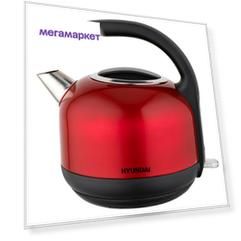 Чайник электрический HYUNDAI HYK-S4503 1.7 л Red