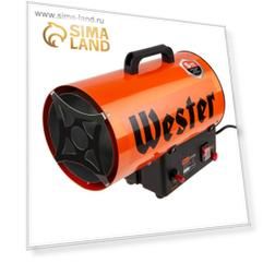 Тепловая пушка WESTER TG-20000, газовая, 20 кВт, 340 м3/ч, 1.09 кг/ч, до 175 м2