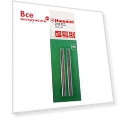 Ножи для рубанка flex 209-101 pb hm (2 шт; 82х5.5х1.1 мм) hammer 35136