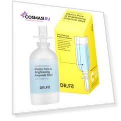 ампула-шот глутокс поросуживающая с центеллой dr.f5 glutox pore and brightening ampoule shot