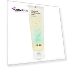 пенка-желе для мягкого очищения dr.f5 jelly scrub soft cleansing foam