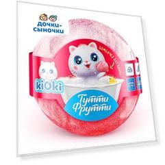 Бомбочка KIOKI для ванны Тутти-Фрутти, с 3 лет, 120 гр г