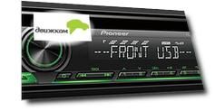 Автомагнитола 1DIN. Pioneer DEH-S110UBG