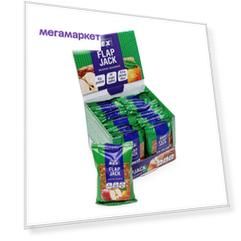 Печенье ProteinRex Flap Jack 15% протеина, без сахара, овсяное, яблоко и груша, 60 г