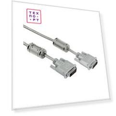 Кабель HAMA 00045077 DVI-D Dual Link (m) DVI-D Dual Link (m) 1.8м феррит.кольца