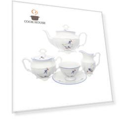 Чайный сервиз на 6 персон Repast Гуси 15 предметов