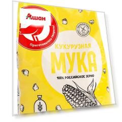 Мука кукурузная АШАН Красная птица, 500 г