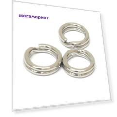 Заводное кольцо Namazu, цв. Cr, р. 1 ( d=11,5 mm), до 43 кг 10 шт N-FT-RA1