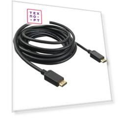 Кабель аудио-видео Buro v 1.2 DisplayPort (m)/DisplayPort (m) 5м. Позолоченные контакты черный (BHP DPP_1.2-5)