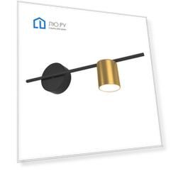 Настенный светильник светодиодный MRL Elektrostandard Acru LED 1019 черный/золото