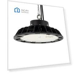Светильник купольный SP-DRAGON-PREMIUM-R295-80W Day5000 (GR, 60 deg, 230V) (IP65 Металл) 031629 (Arlight)