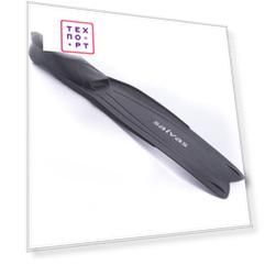 Ласты Salvas Shark Fin, арт. BA30044NNSTS, TPR и Technoflex, р. 44-45, чёрный