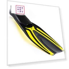 Ласты Salvas Thesis Fin, арт. BA17540GGSTS, TPR и Crystalflex, р. 40-41, желтый