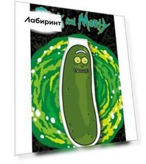 Фигурная магнитная закладка. Огурчик Рик