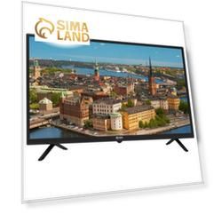 Телевизор ECON EX-32HT003B, 32", HDReady, DVB-T2, 2 HDMI, 1 USB, черный