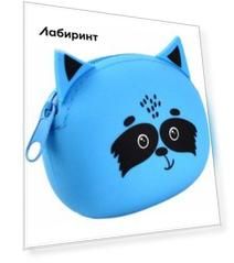 Кошелёк для банкнот и монет "Енот", 9х7х3,5 см. (54264)