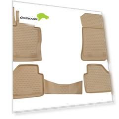 Коврики салона Element BMW X1 полиуретановые бежевые 4 шт.