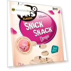 Лакомство Lolo Pets Snick Snack витаминизированное для собак дропсы с ветчиной  (75 гр)