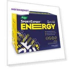 Энергетик Эвалар SportExpert Energy, 8 x 400 мл, апельсин