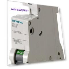 Автоматический выключатель Siemens 230/400V 6KA, 1-ПОЛ., C, 16A