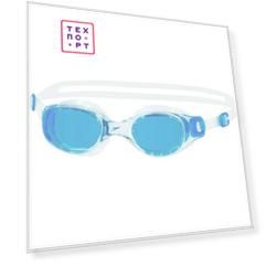 Очки для плавания Speedo Futura Classic арт. 8-108983537A, голубые линзы, прозрачная оправа