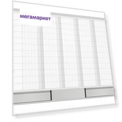 Магнитно-маркерная доска 2x3 StarBoard, 60*90 см
