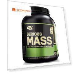 Гейнер GEON Serious Mass, порошок, 2.72кг, шоколад