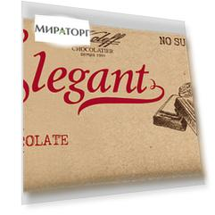Молочный шоколад без добавления сахара 50г Elegant