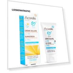 Детский солнцезащитный крем с SPF Acorelle Babies Organic SPF50+ Sunscreen — 3 Months and Up (для детей от трех месяцев) 50 мл