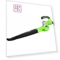 Воздуходувка аккумуляторная садовая GreenWorks 24V G24BL без акуумулятора (2400007)
