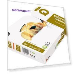 Бумага для офисной техники IQ Smooth А4 марка А+ 100 г/м2 500 листов