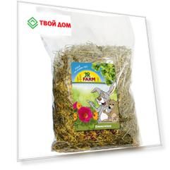 Сено для грызунов JR FARM цветочный луг 500 г