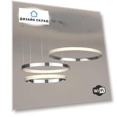 Подвесной светодиодный светильник Eurosvet Smart Posh 90275/3 хром