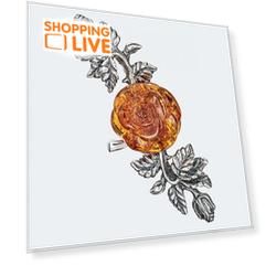 Брошь Ages of Amber Розы
