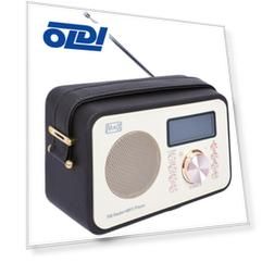 Радиоприемник MAX MR-350 Gold edition Дисплей с подсветкой, FM радио (87.5-108 МГц), MP3/WMA с USB/microSD, Часы/Будильник/Календарь.