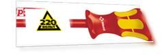 Отвертка диэлектрическая Wera 006125 1000v 1,2х6,5х150мм