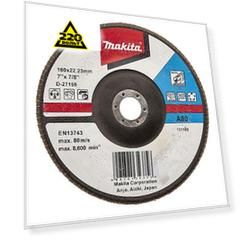Круг Лепестковый Торцевой (КЛТ) Makita 180 x 22, k80