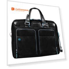 Сумка Piquadro Blue Square CA2849B2/N черный натур.кожа