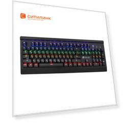 Клавиатура Oklick 920G IRON EDGE, USB, черный [337182]